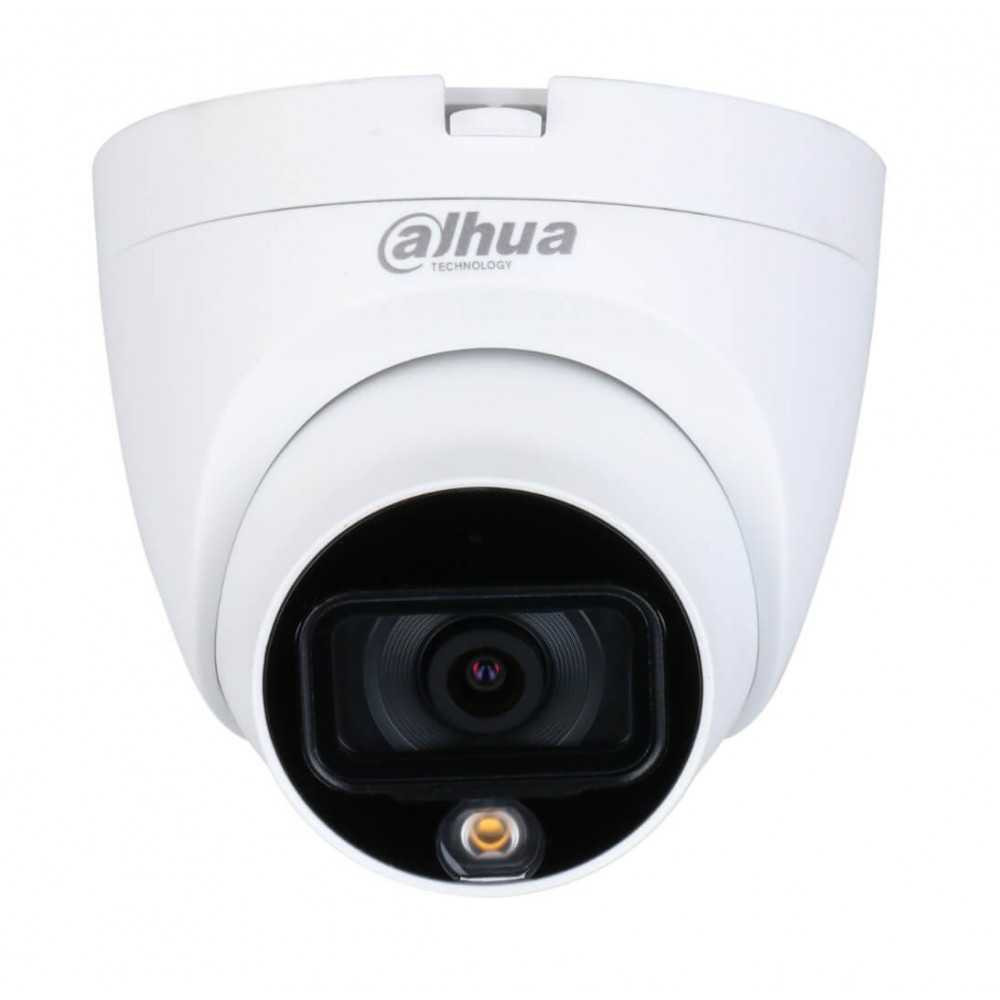 DH-HAC-HDW1209TQN-A-LED-0280B-S2. Camara HDCVI eyeball  2MP lente fijo 2.8mm microfono incorporado f